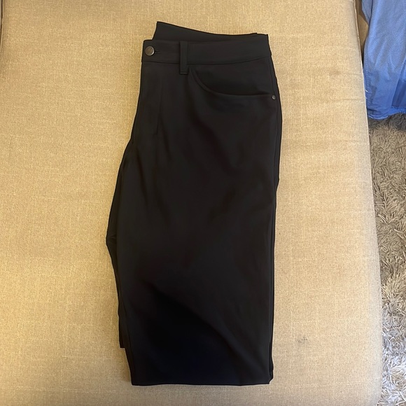 Lulu lemon ABC classic pants grey 34/34 - Picture 2 of 6